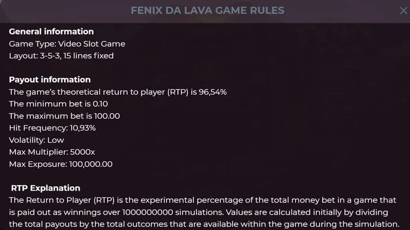 Fenix da Lava - nakapirming Mini, Minor, Major, at Grand Jackpots